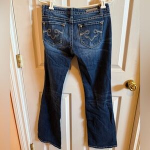Rerock for Express Low Rise Bootcut Jeans